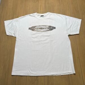 Vintage 2004 Harley Davidson "Life Begins" Florida Shirt Men's XXL